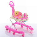 Multifunktionsrunde Baby Walker / Puppe Spielzeug Baby Rolling Walkers / Kunststoff Schwenkrad Baby Wanderer